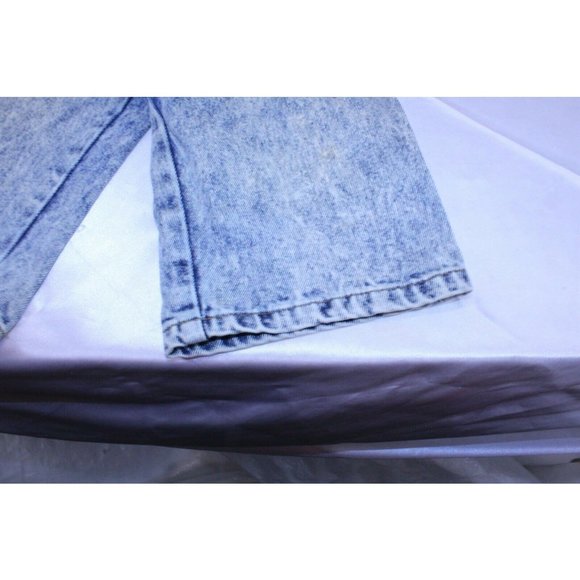 Girls High Waist Jean Capri's Pants Acid Washed SZ 10 - Picture 2 of 7